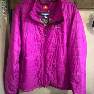Columbia Omni heat Women's Vibrant Pink/purple  Puffer Jacket